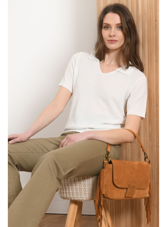 PULL POLO - PACIFIC - BLANC - Antonelle