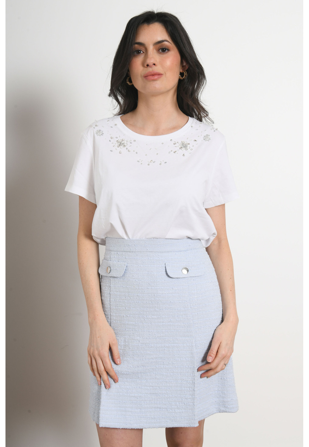 T-SHIRT - NARIGI - BLANC - Antonelle