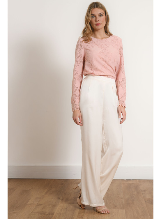 PANTALON - PILOU - ECRU - Antonelle