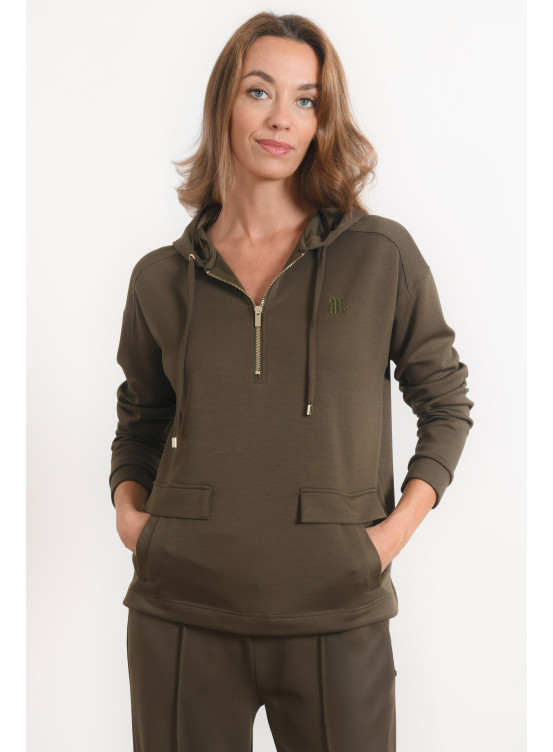SWEAT CAPUCHE - RICO - KAKI - Antonelle