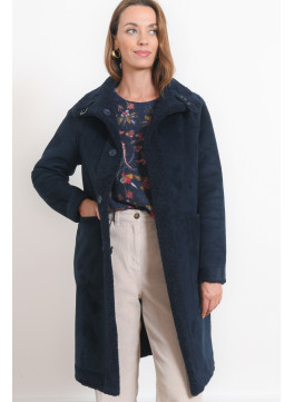 MANTEAU REVERSIBLE - ROLEN - MARINE - Antonelle