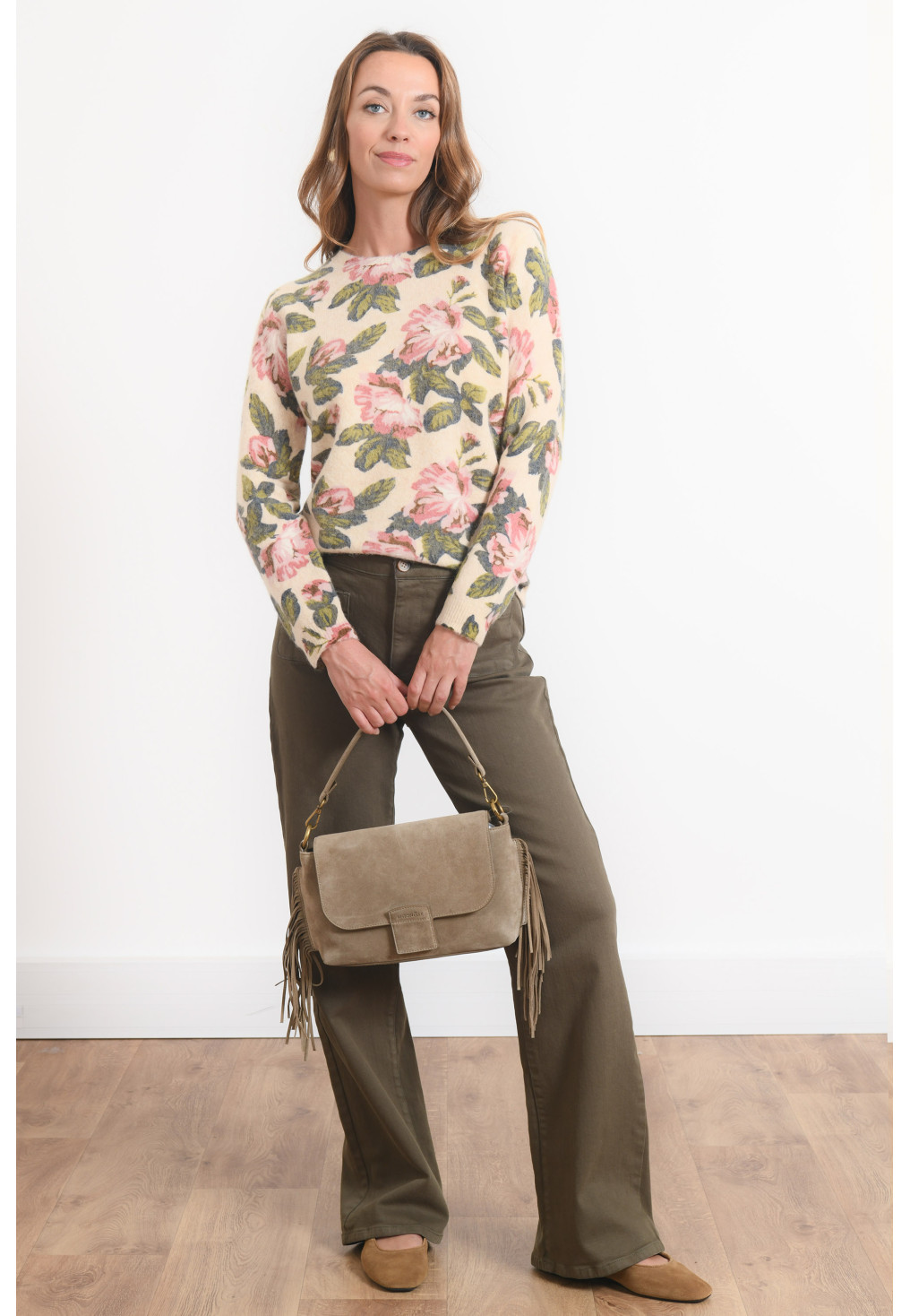 PULL ALPAGA - ROZE - AZALEA - Antonelle