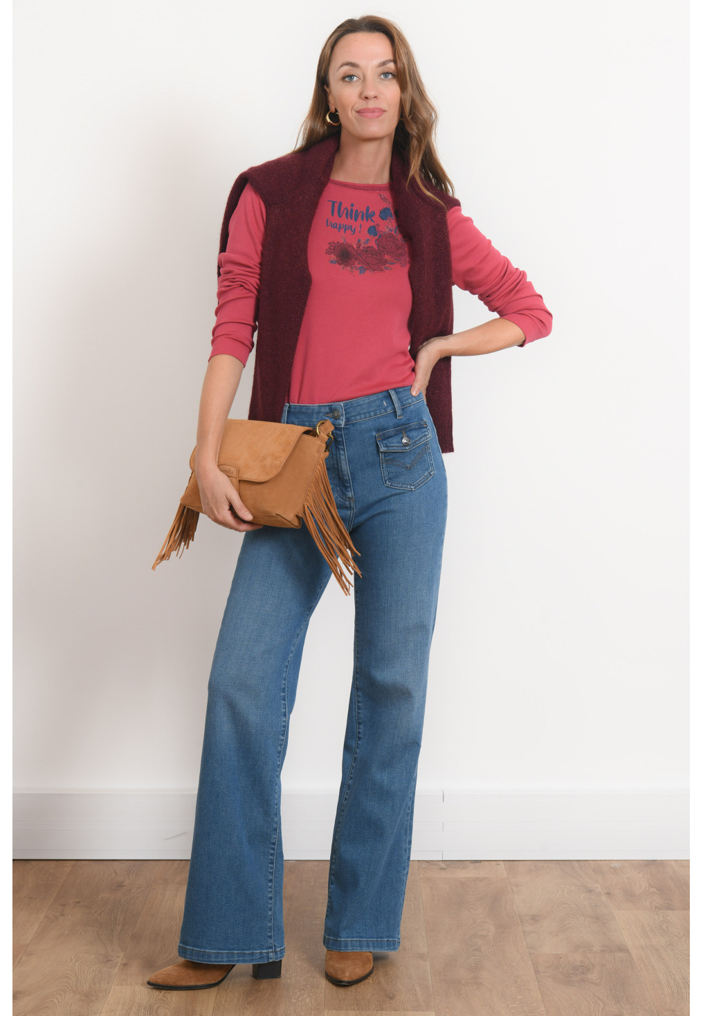 T-SHIRT - RAFINK - GARDENIA - Antonelle