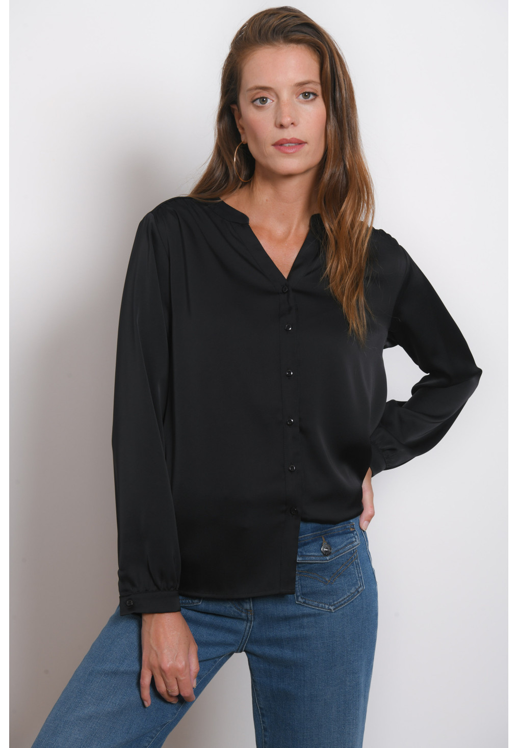 CHEMISE - RASSIA - NOIR - Antonelle