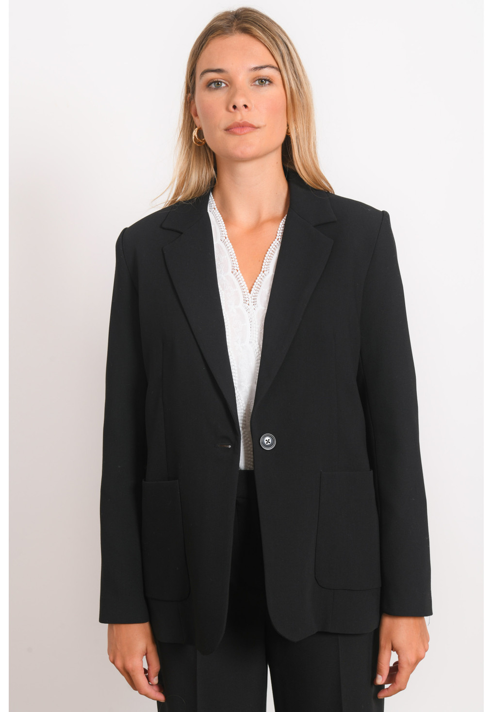 VESTE - ROMAN - NOIR - Antonelle