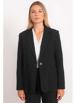 VESTE - ROMAN - NOIR - Antonelle