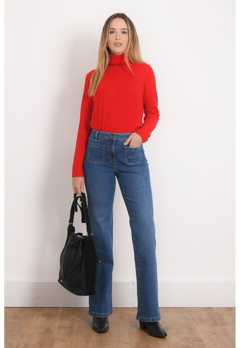 JEANS - RADEAU - BLEU CLAIR - Antonelle