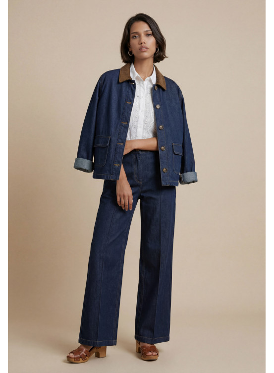 JEANS LARGE - ROSALIE - BRUT - Antonelle