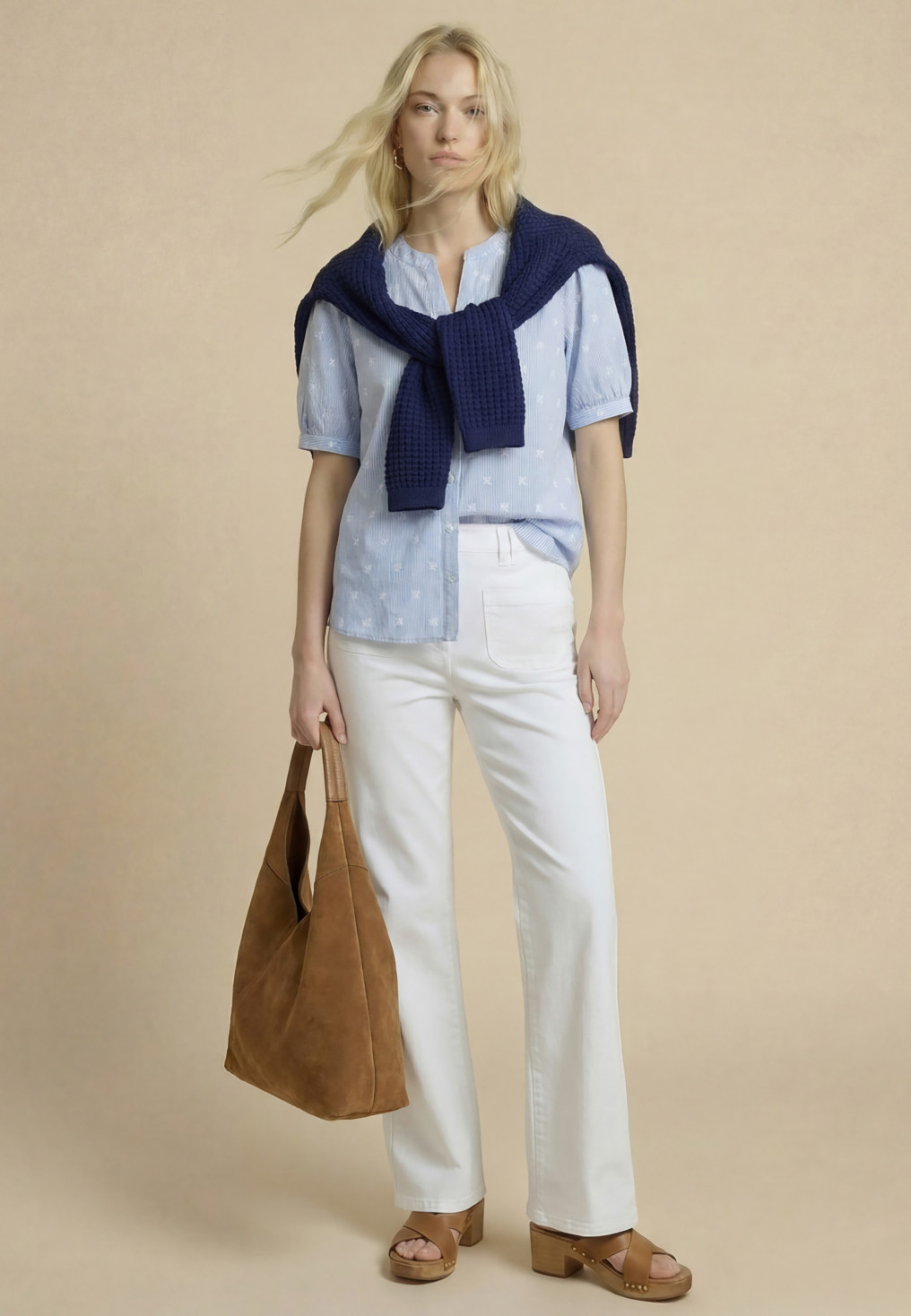 CHEMISE - SWANY - BLEU - Nouveautés Antonelle