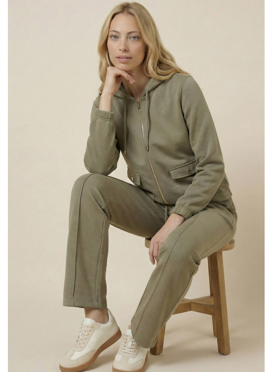 VESTE JOGGING - SOSPORT - KAKI - Nouveautés Antonelle