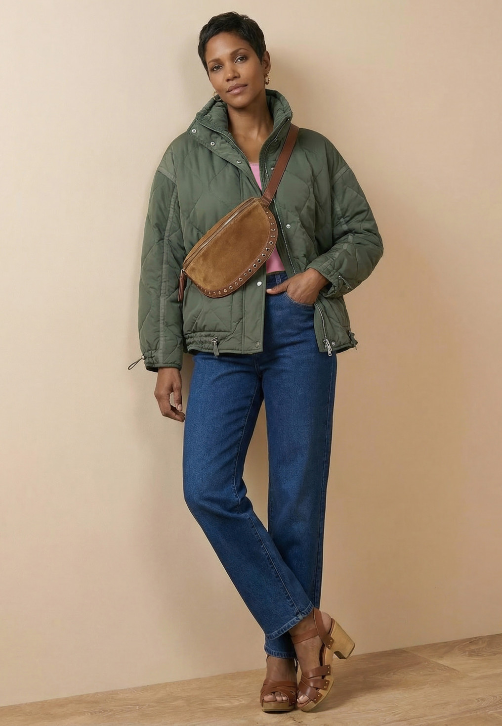 DOUDOUNE - SIAMOIS - KAKI - Nouveautés Antonelle