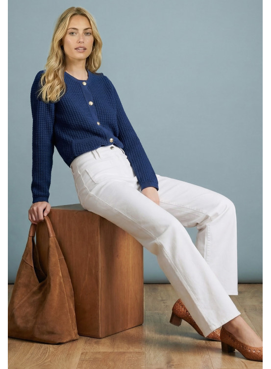 JEANS BOOTCUT - SYRACUSE - ECRU - Nouveautés Antonelle