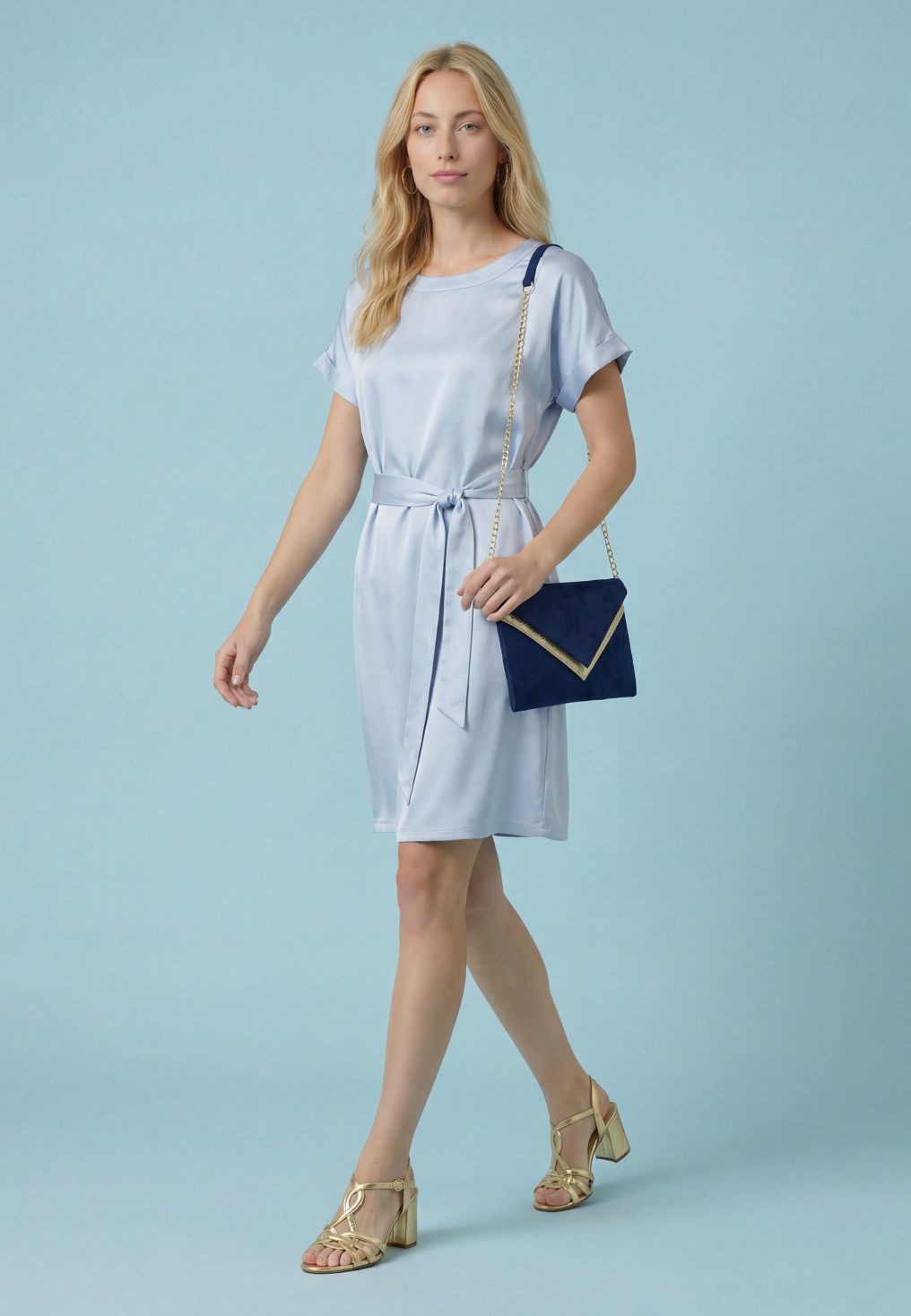 ROBE - PIERRINE - GLACIER - Robes & Jupes Antonelle