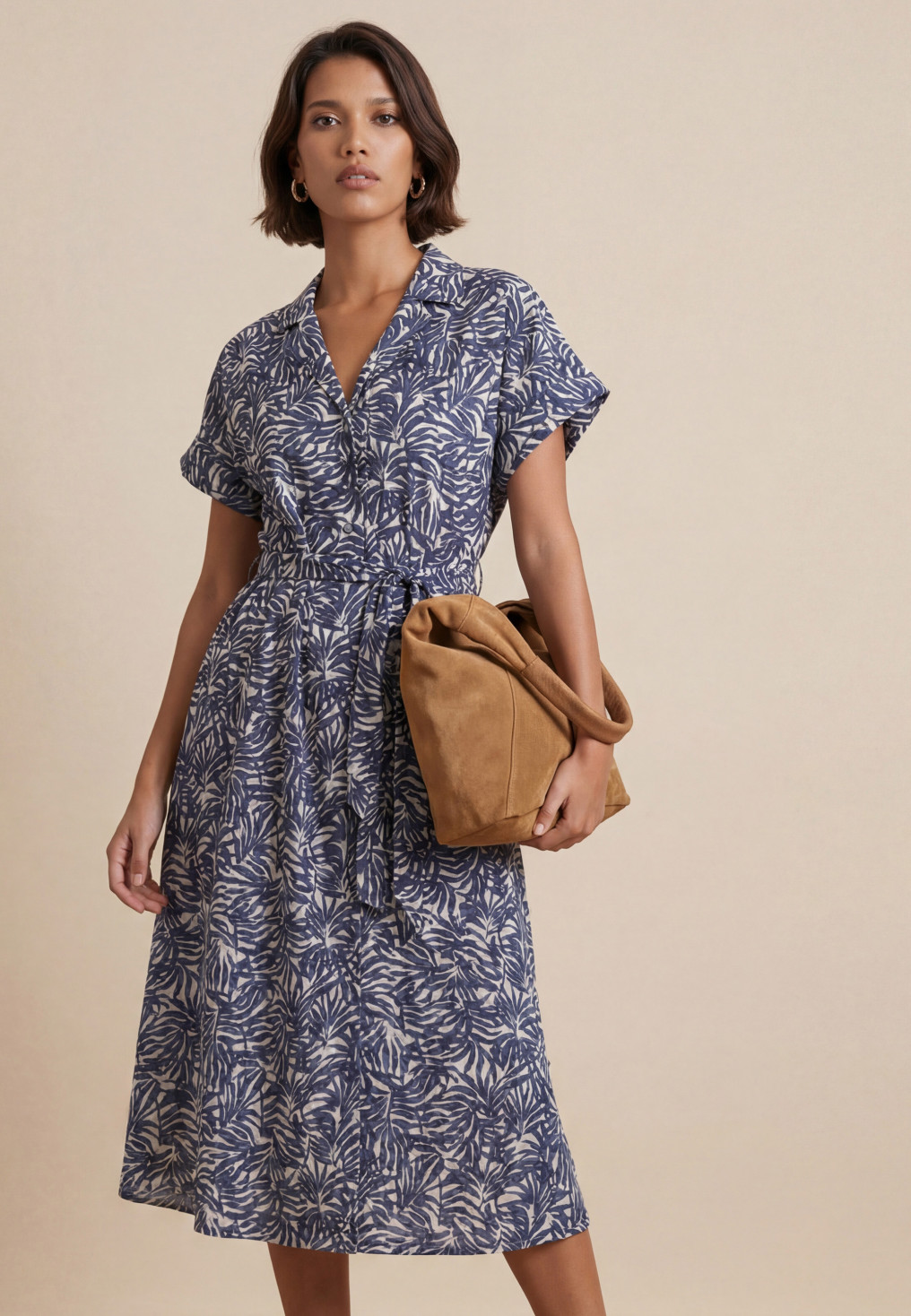 ROBE - MERIEL - NAVY - Nouveautés Antonelle