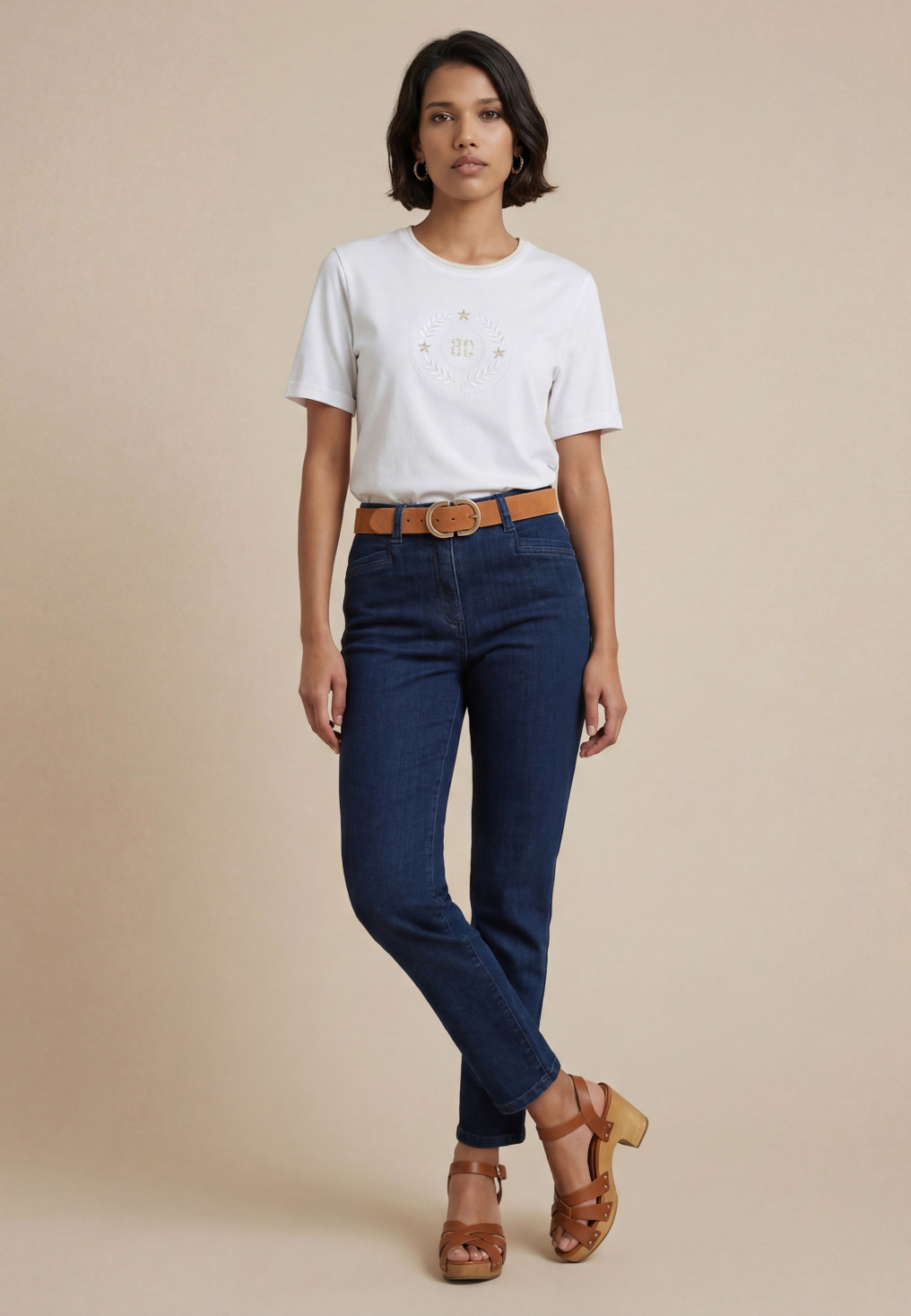 JEAN SLIM - RUTARIO - MARINE - Nos jeans pour femmes Antonelle