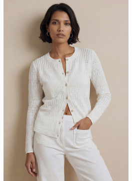 GILET - SANTIAGO - BLANC