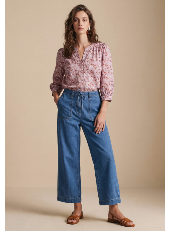 Spencer Pant. Cropped 80%coton 20%lyocell - Produits a traiter Anto...