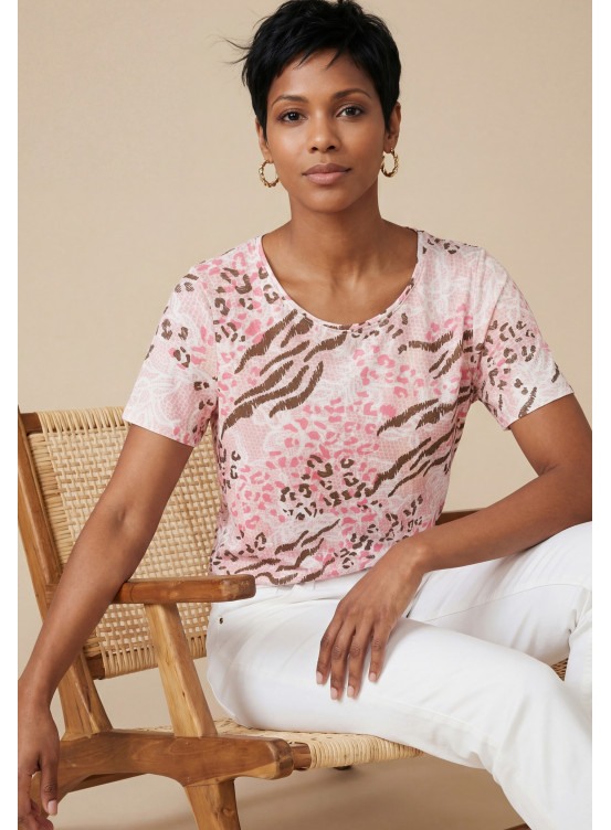 Furet Tee Shirt Mc Jersey 50%coton 50%modal - Produits a traiter An...