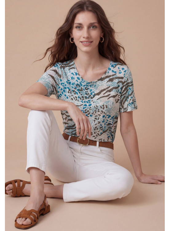 Furet Tee Shirt Mc Jersey 50%coton 50%modal - Produits a traiter An...