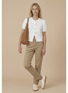 CARDIGAN - SUZIAN - ECRU