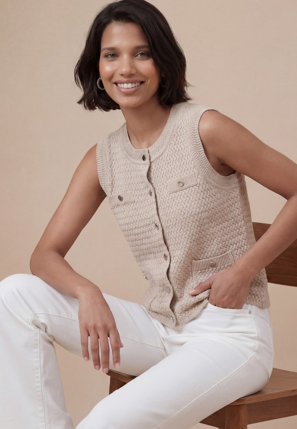 Santino Cardigan Sm 100%coton - Produits a traiter Antonelle