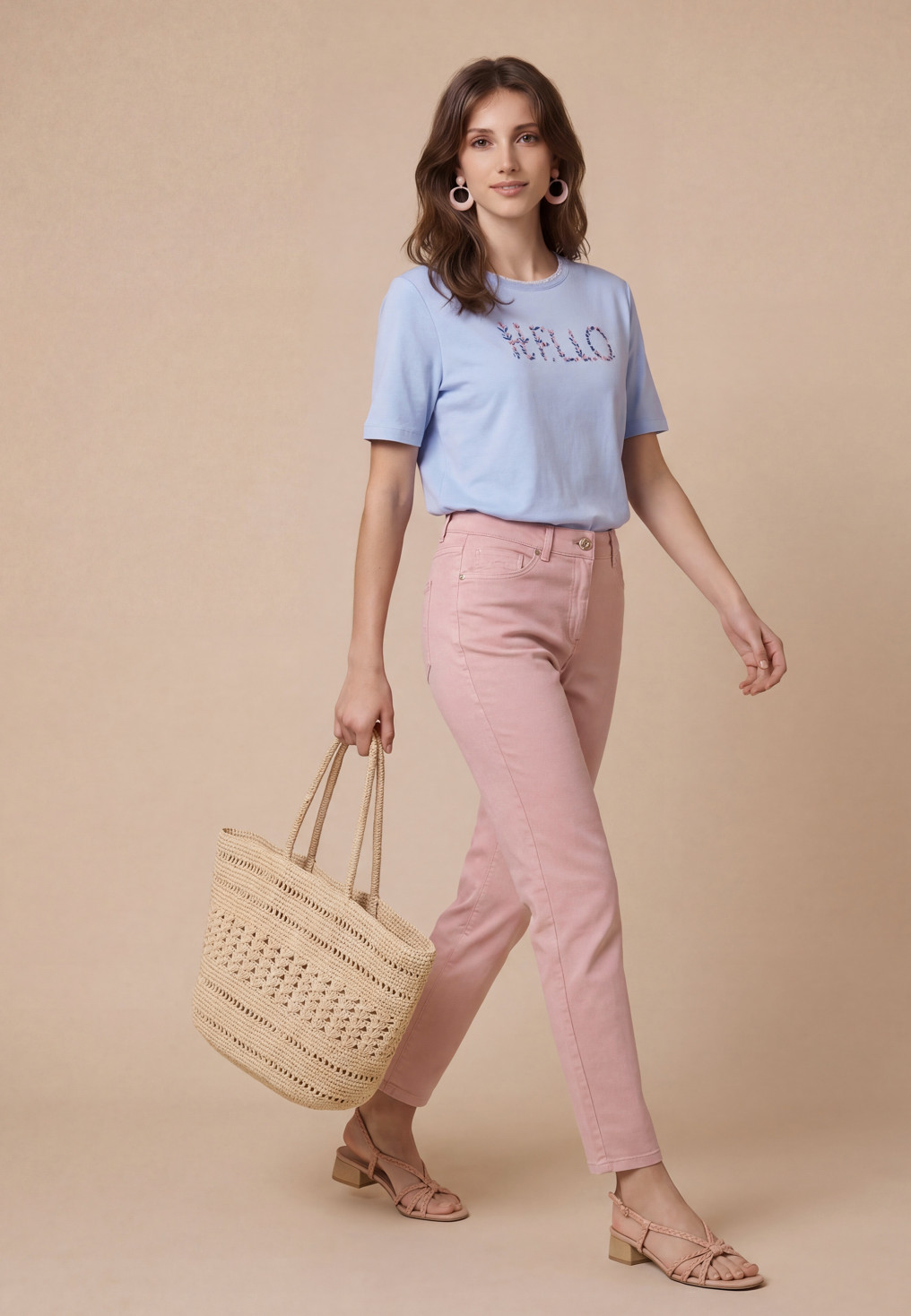 Scott Pant 7/8 Slim 98% Coton 2% Elasthanne - Produits a traiter An...