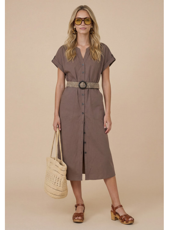 Selestine Robe Longue 100%coton - Produits a traiter Antonelle