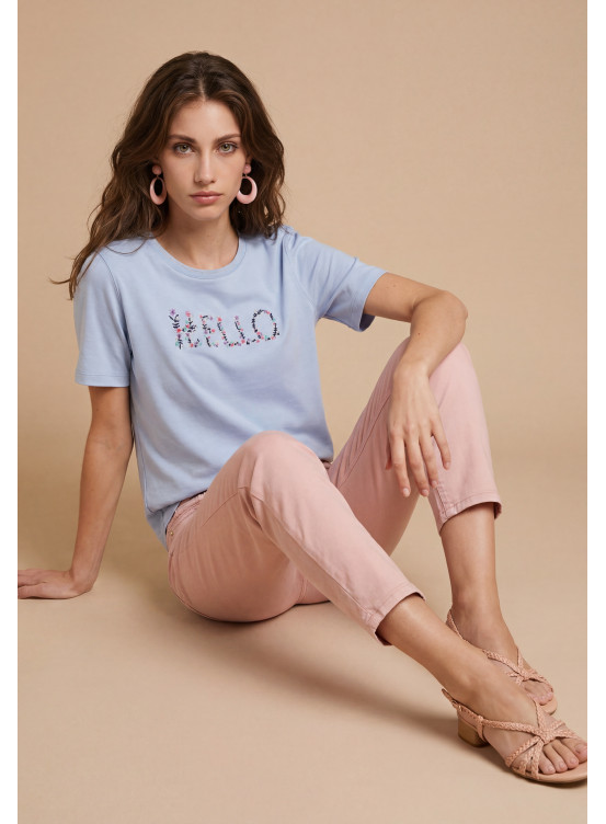 Sweet Tee Shirt Mc 50%modal 50%coton - Produits a traiter Antonelle