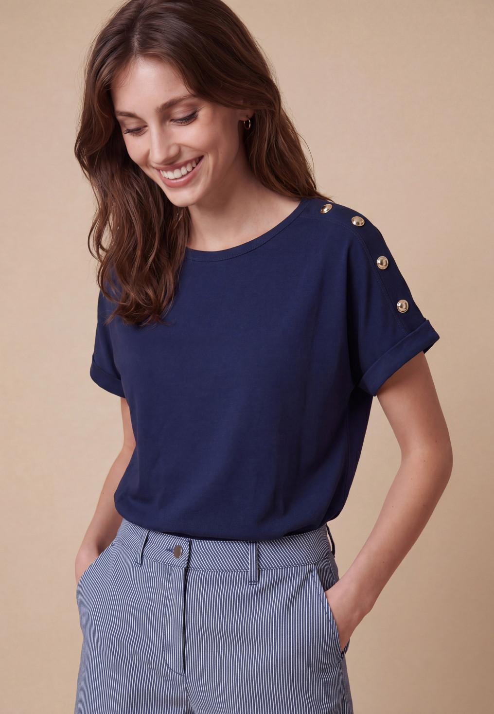 Sibel Tee Shirt Mc 50%modal 50%coton - Produits a traiter Antonelle