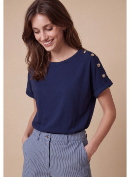 Sibel Tee Shirt Mc 50%modal 50%coton - Produits a traiter Antonelle