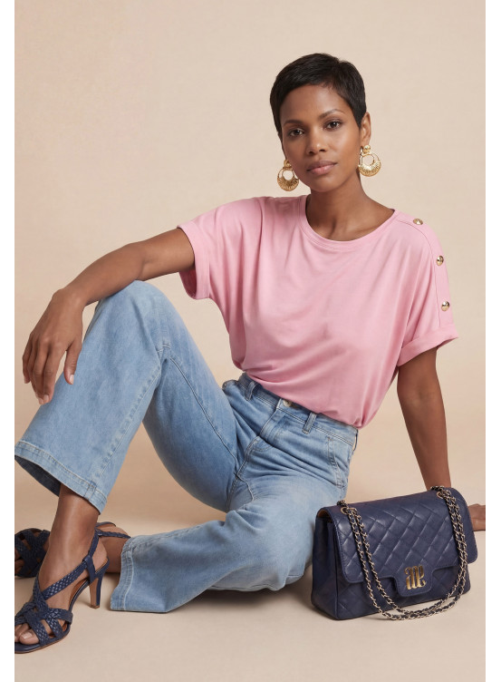 Sibel Tee Shirt Mc 50%modal 50%coton - Produits a traiter Antonelle