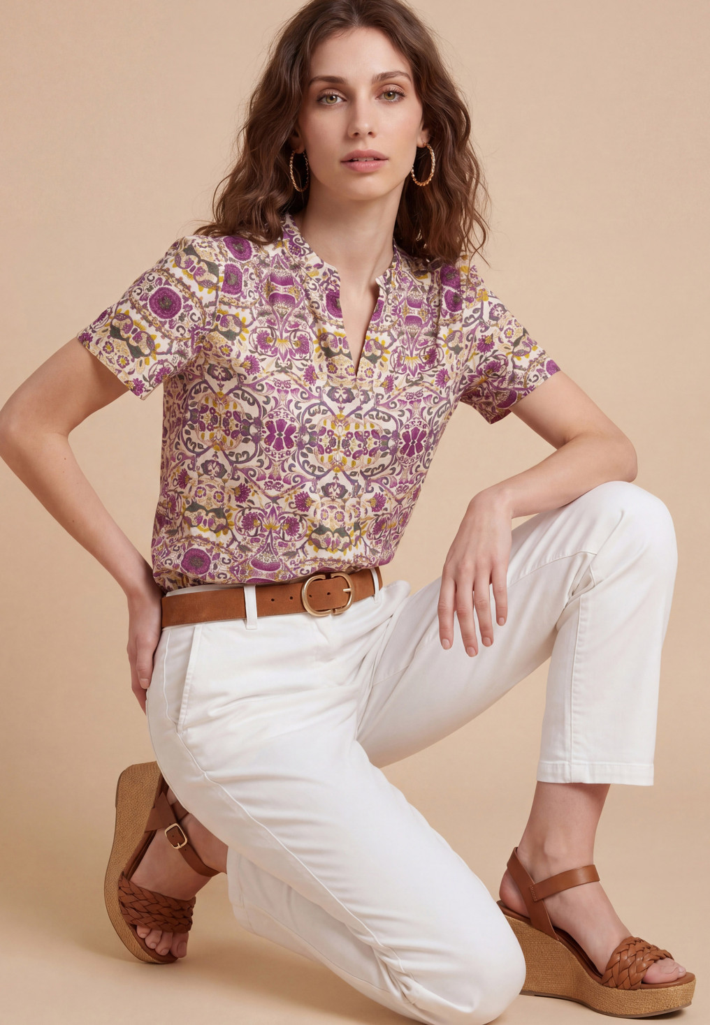 Suzel Chemise 100% Coton - Produits a traiter Antonelle