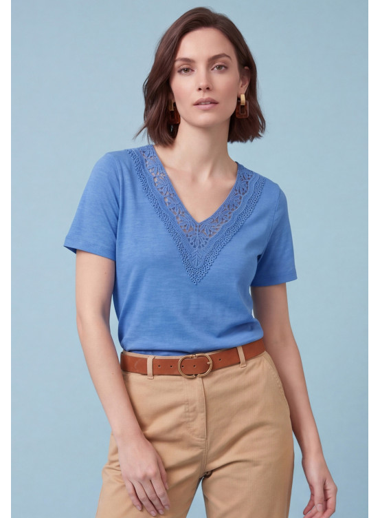 Serein Tee Shirt Mc 60%coton 40%modal - Produits a traiter Antonelle