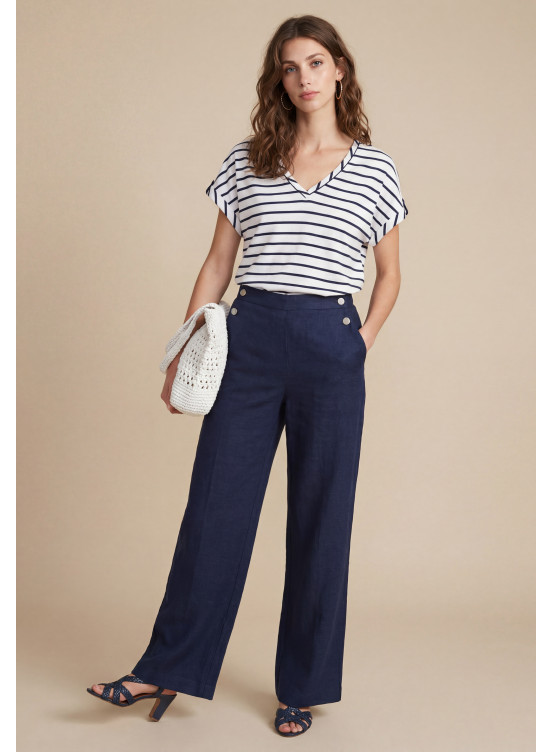 Spirit Pantalon 55%lin 45%viscose - Produits a traiter Antonelle