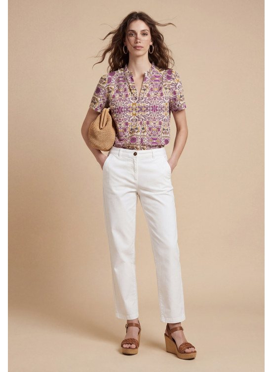 Sino Pantalon Chino 54%coton 44%lyocell2%elasthane - Produits a tra...