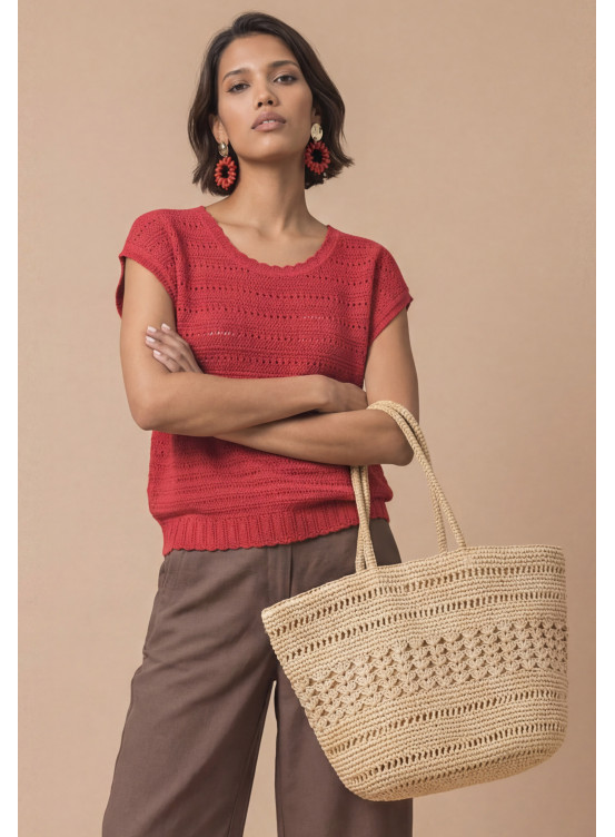 Sornete Pull Mc 50%coton 50%modal - Produits a traiter Antonelle