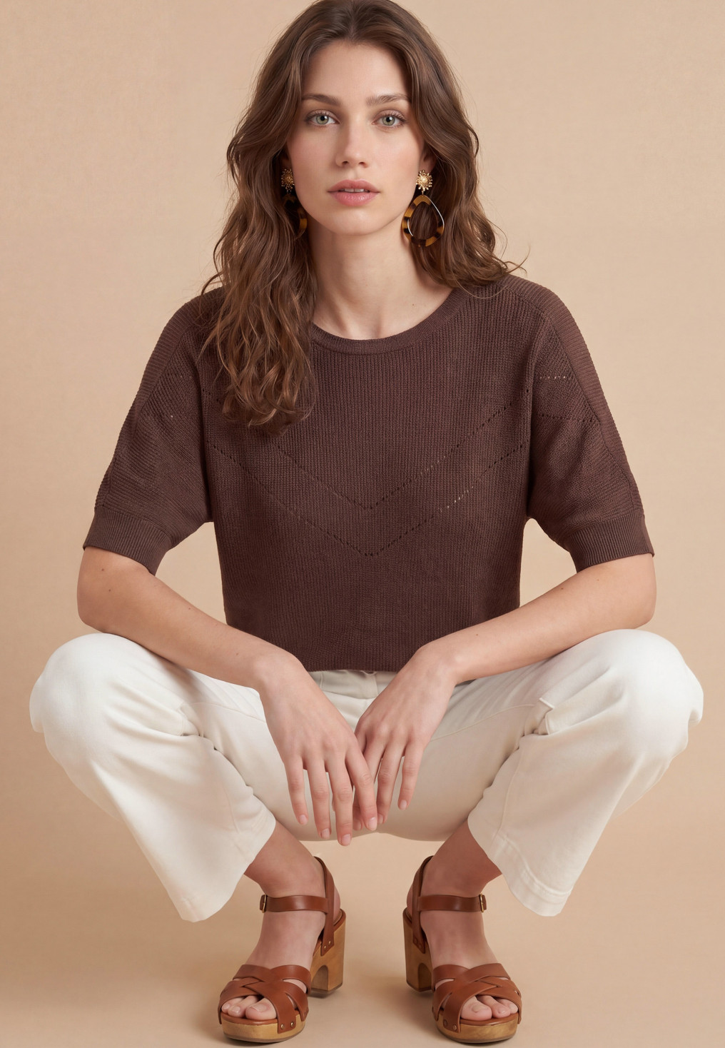 Songeur Pull Chauve-souris Mc 88%viscose 12%polyamide - Produits a ...