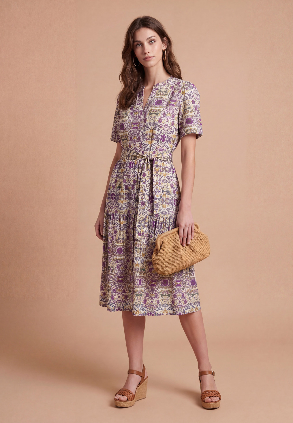 Suzel Robe Longue 100% Coton - Produits a traiter Antonelle