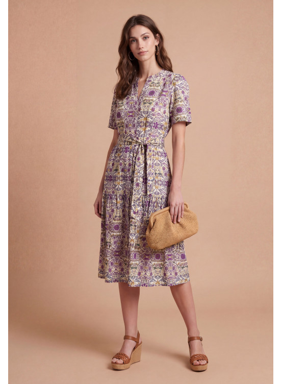 Suzel Robe Longue 100% Coton - Produits a traiter Antonelle