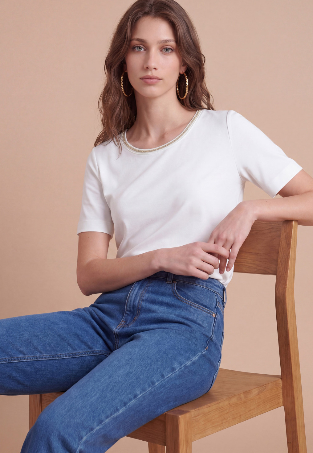 Sachany Tee Shirt Mc 95%coton 5%elasthanne - Produits a traiter Ant...