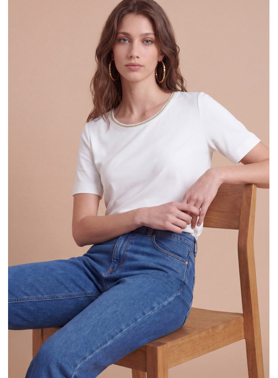 Sachany Tee Shirt Mc 95%coton 5%elasthanne - Produits a traiter Ant...