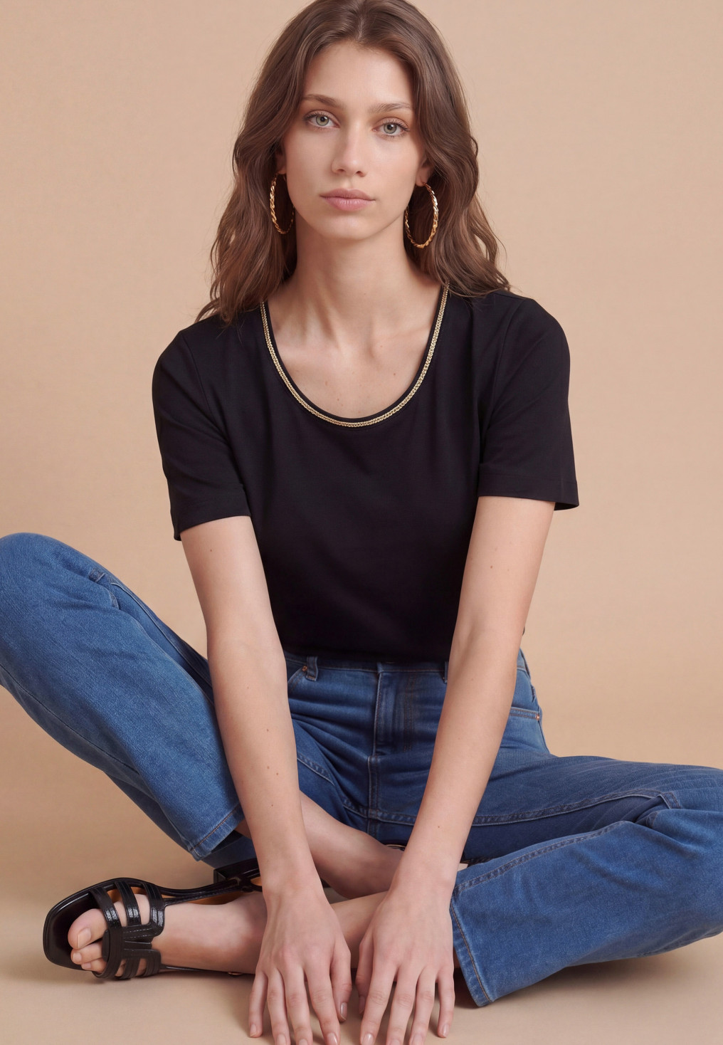 Sachany Tee Shirt Mc 95%coton 5%elasthanne - Produits a traiter Ant...