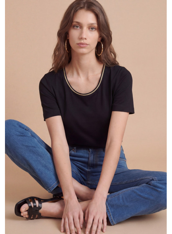 Sachany Tee Shirt Mc 95%coton 5%elasthanne - Produits a traiter Ant...