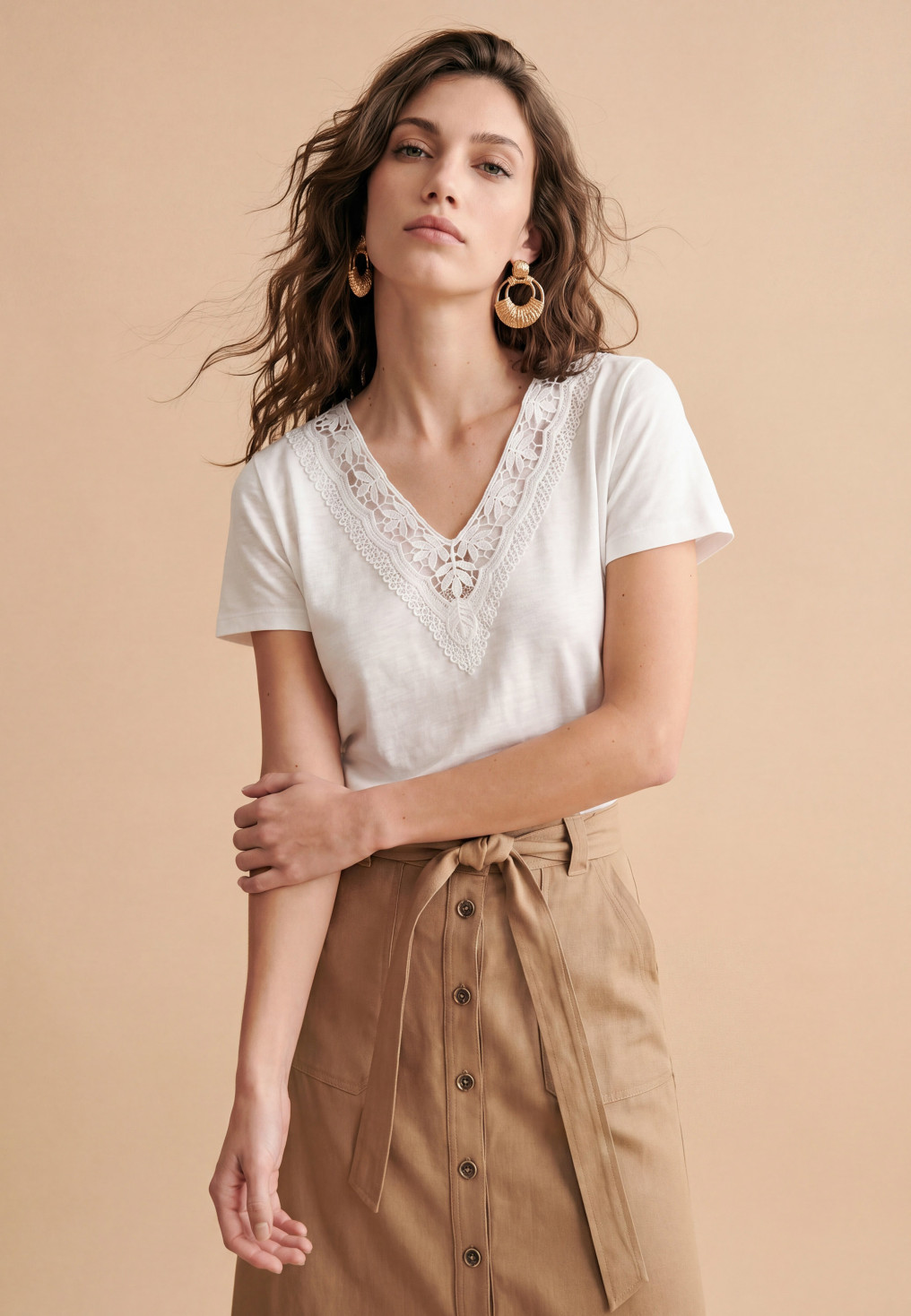 Serein Tee Shirt Mc 60%coton 40%modal - Produits a traiter Antonelle