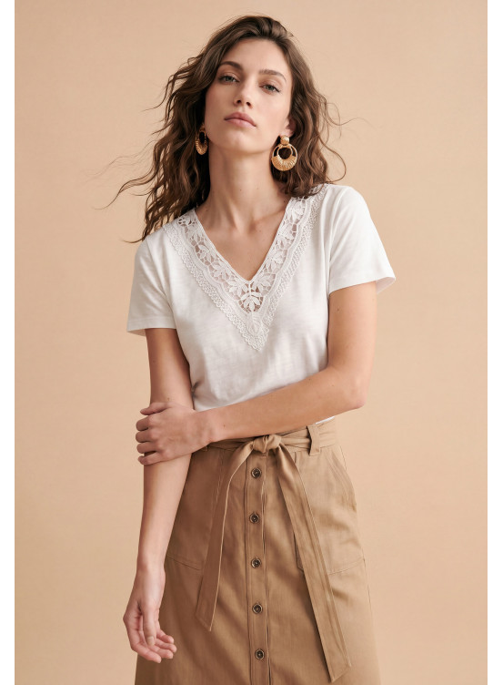 Serein Tee Shirt Mc 60%coton 40%modal - Produits a traiter Antonelle