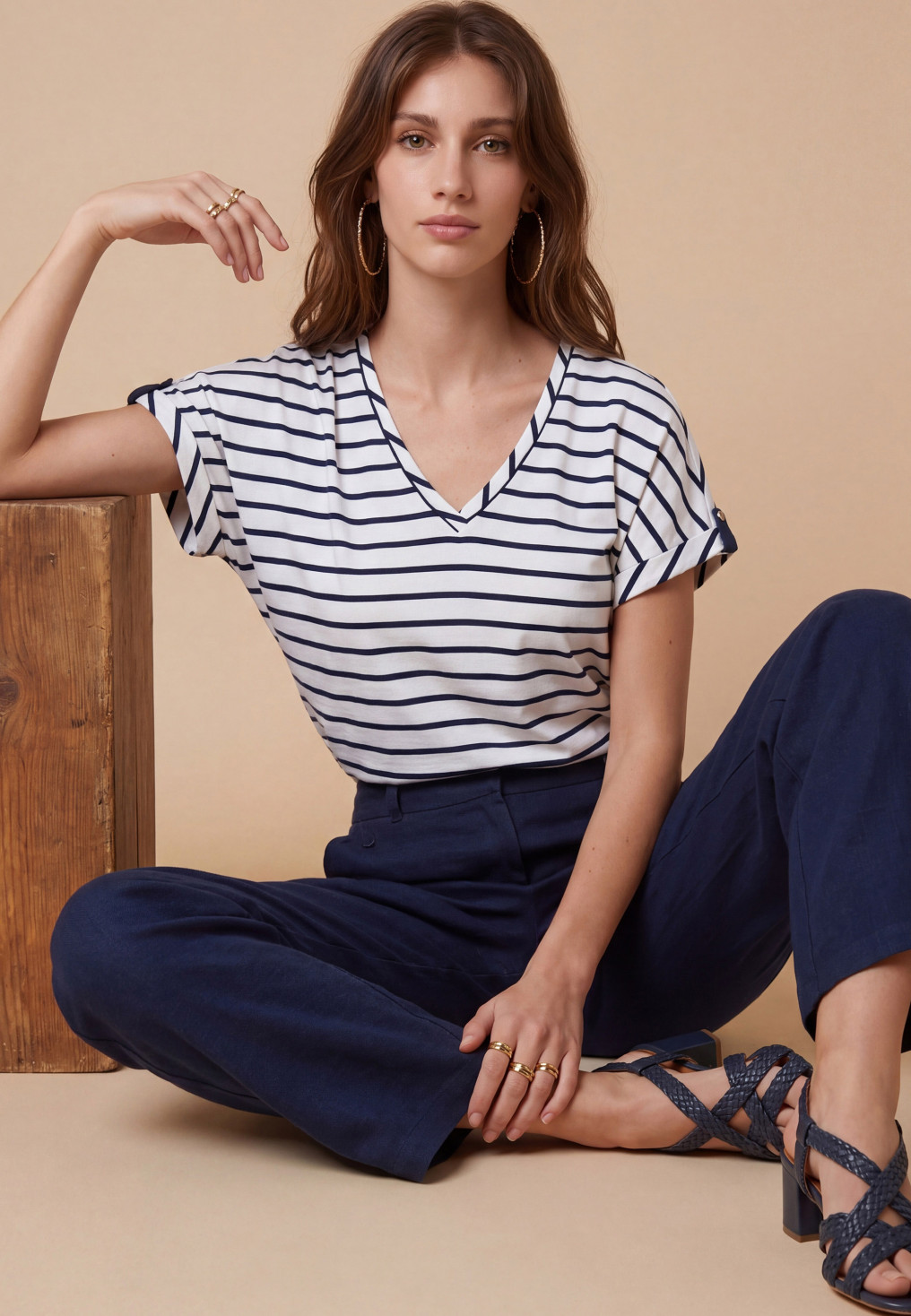 Sunny Tee Shirt Mc 50%coton 50%modal - Produits a traiter Antonelle