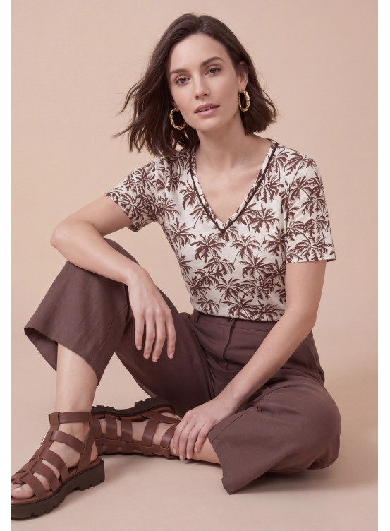 Sunpalm Tee Shirt Mc 100% Jersey Coton - Produits a traiter Antonelle
