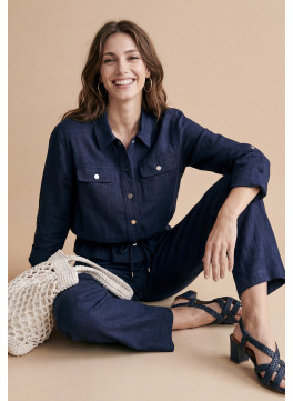 Spirit Veste Courte Ml 55%lin 45%viscose - Produits a traiter Anton...