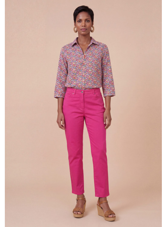 Phisal Pantalon 7/8eme Slim 97%coton 3%elasthanne - Produits a trai...