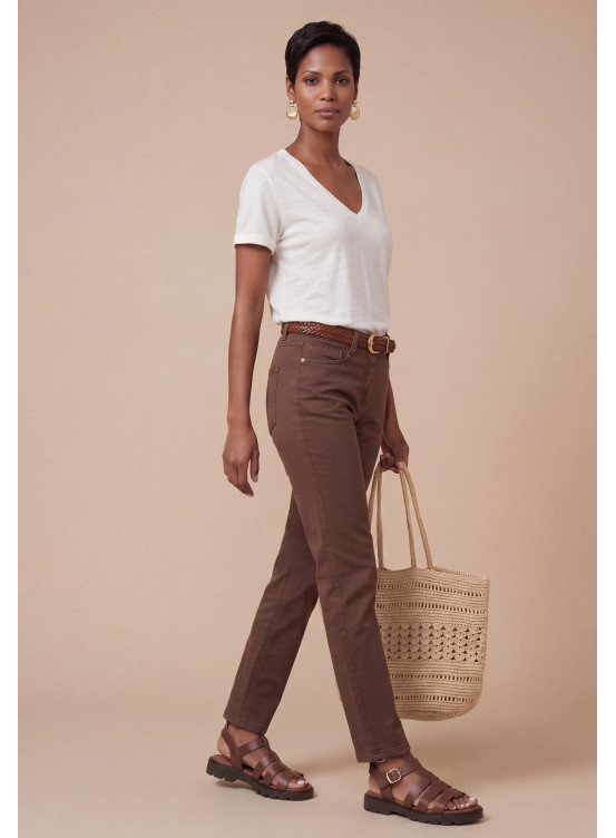 Pontana Ps 7/8ème Slim 64%coton 34%polyester - Produits a traiter A...